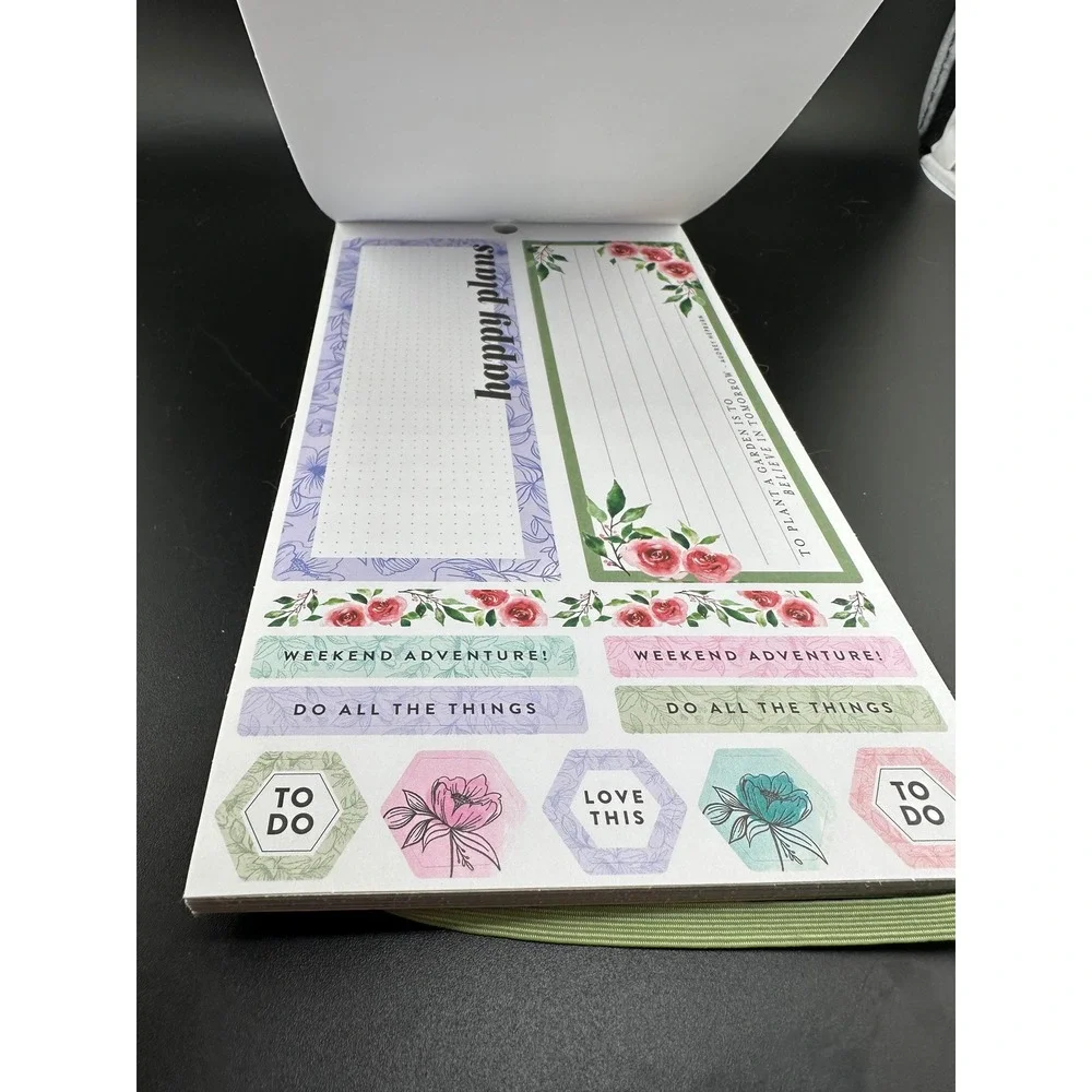 Erin Condren The Happy Planner Sticker Book horizontal layout 464 pieces 97% com